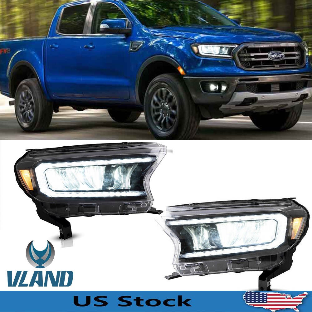 Vland Full Led Headlights For Ford Ranger Pickup Assembly My XXX Hot Girl