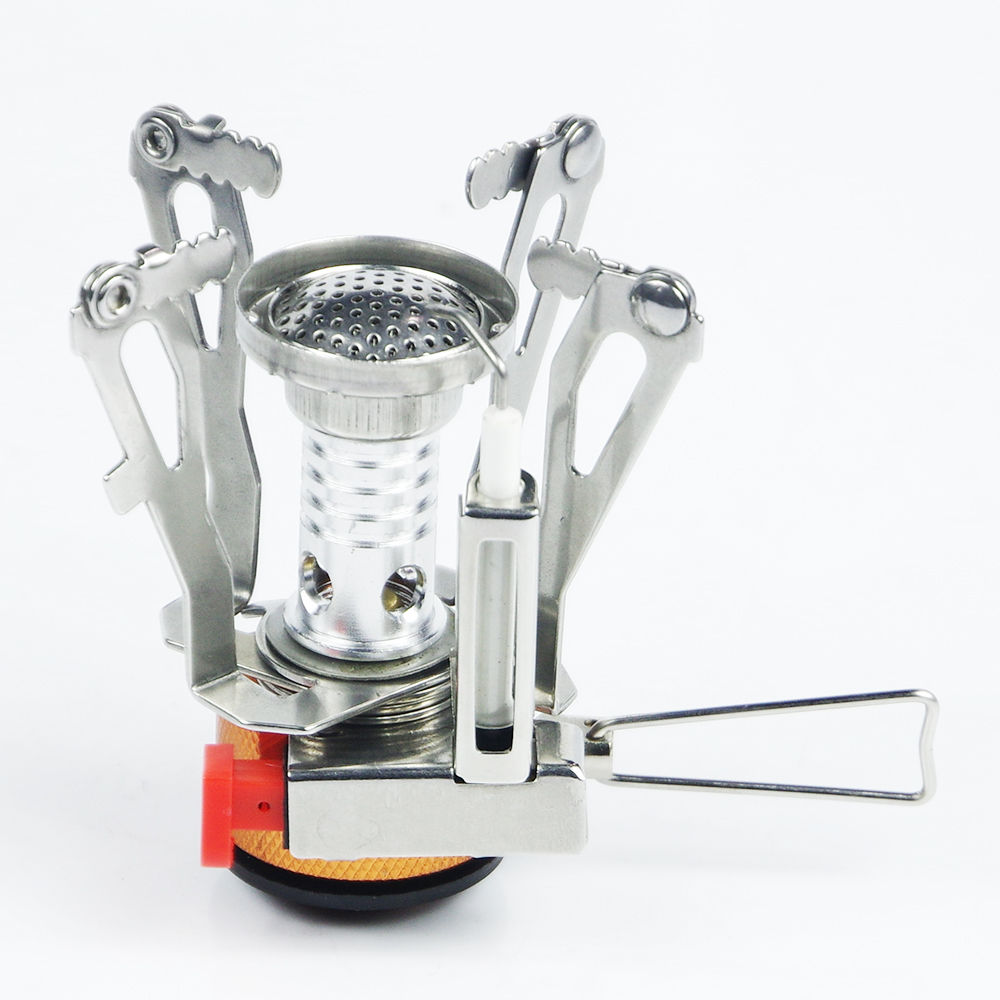 Outdoor Camping Portable Gas Stoves Collapsible Butane Propane Canister