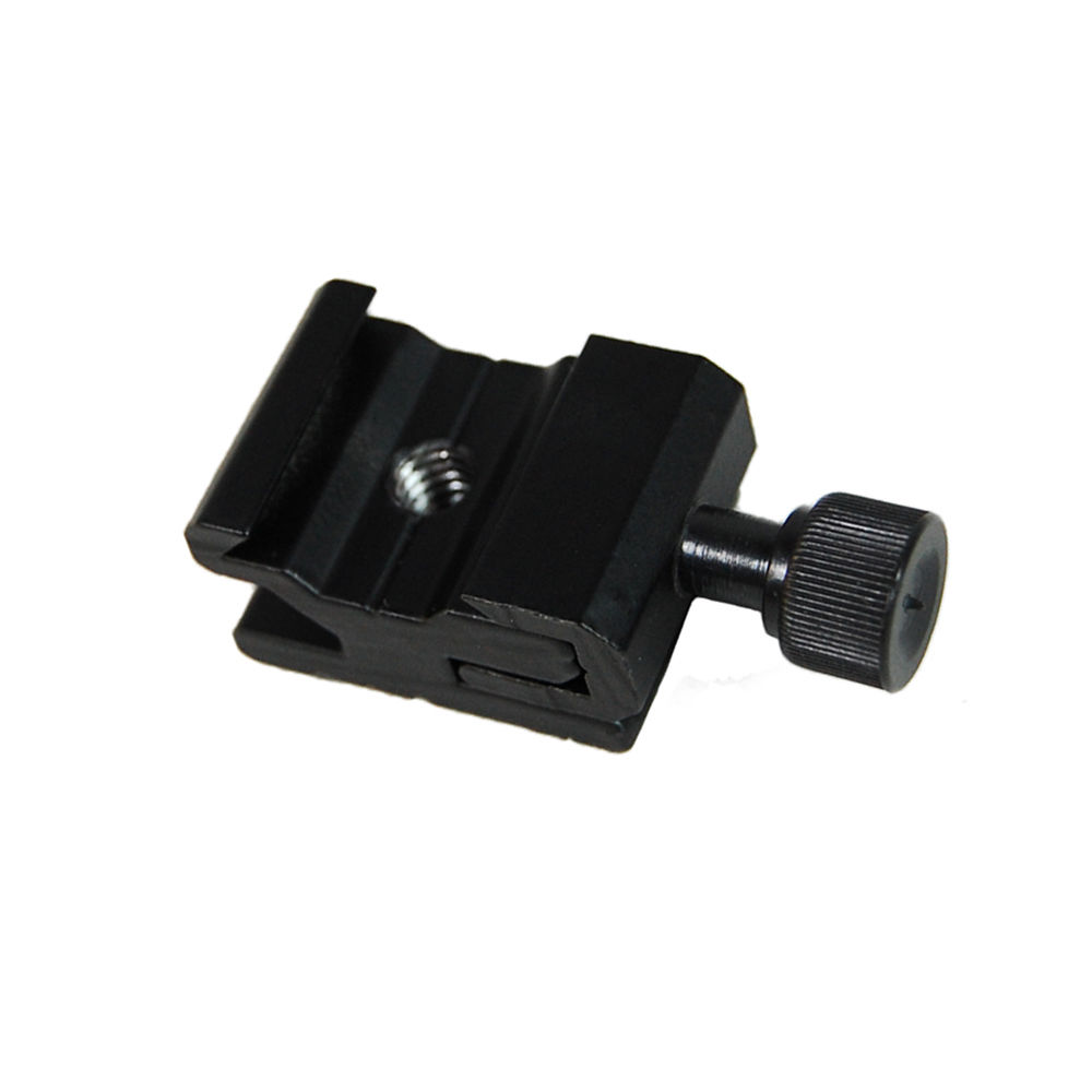 Standard Flash Hot Shoe Mount Adapter for 1//4/" Studio Light Stand Kamera