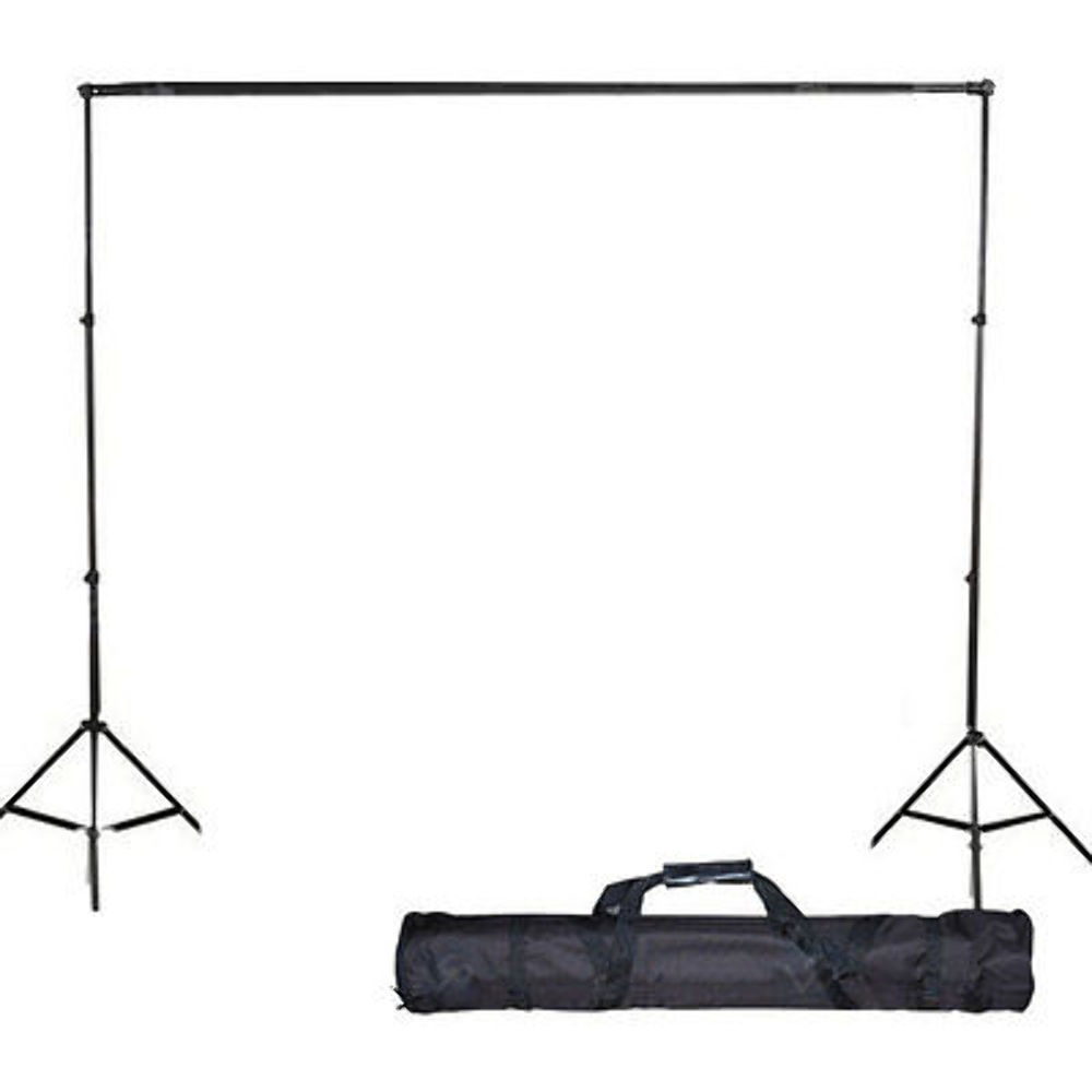 10Ft Adjustable Background Support Stand Photo Backdrop Crossbar Kit