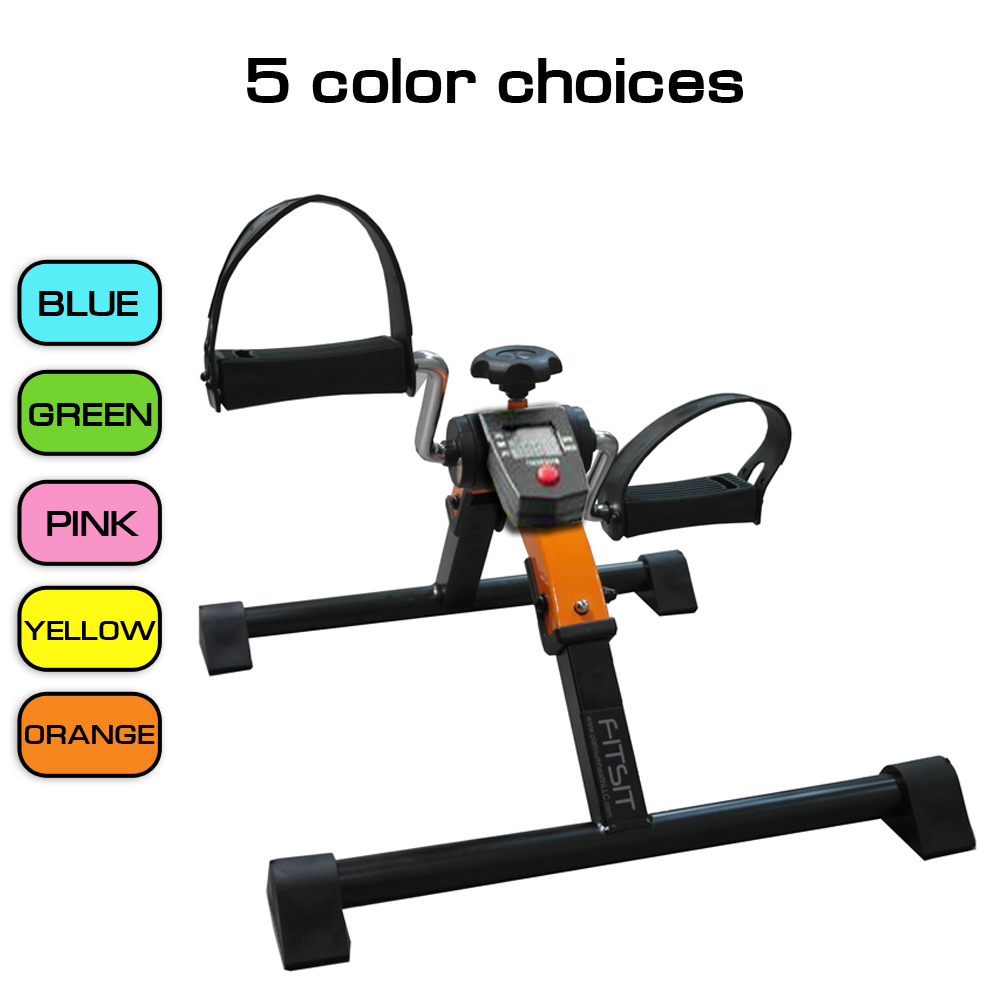FitSit Deluxe Folding Pedal Exerciser for Arms & Legs Electronic