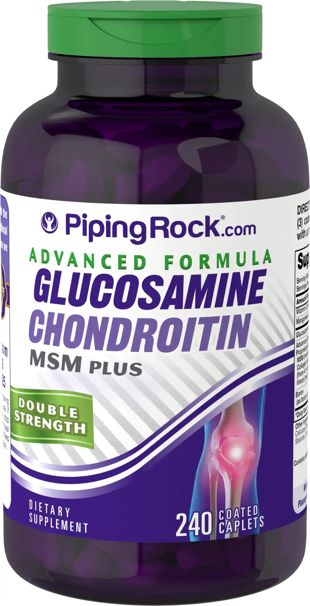 Piping Rock Advanced Formula Glucosamine Chondroitin Double Strength