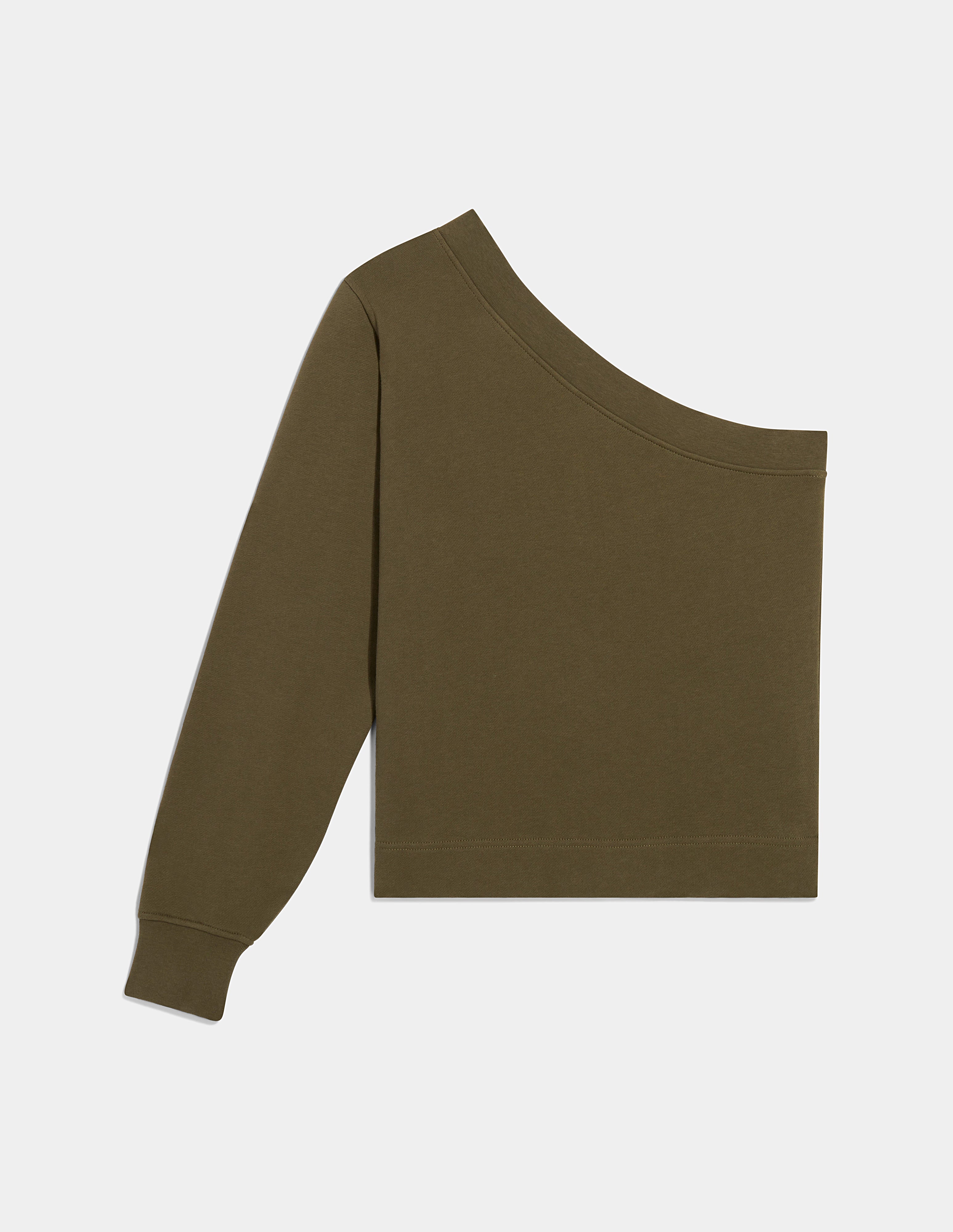 GSTQ One Shoulder French Terry Top - Afbeelding 9 van 13