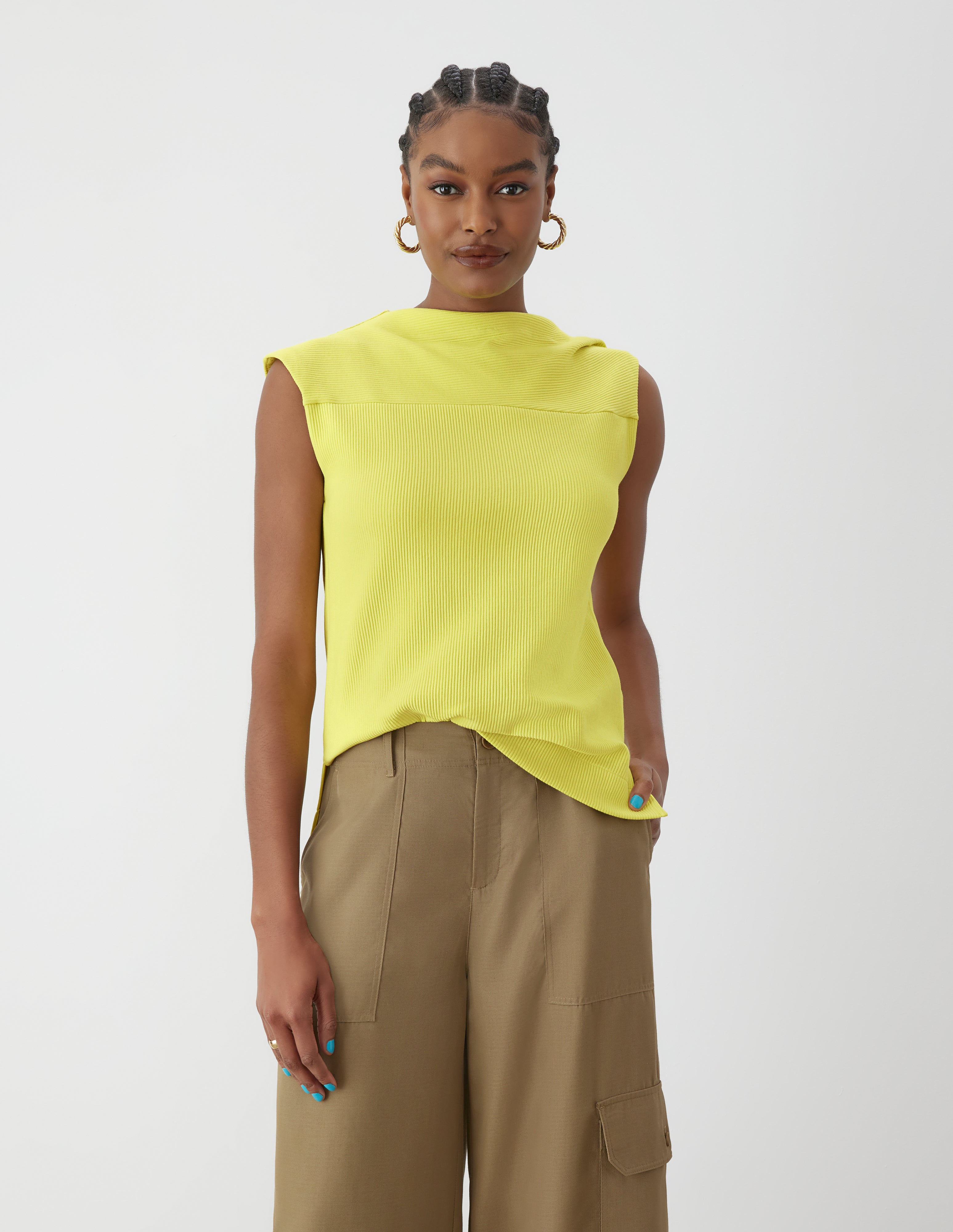 GSTQ Asymmetric Neck Top - Picture 17 of 26