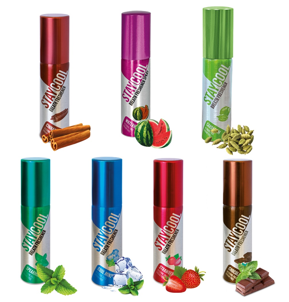 StayCool Breath Freshener Spray Alcohol Free Blister 20ml All Flavor eBay