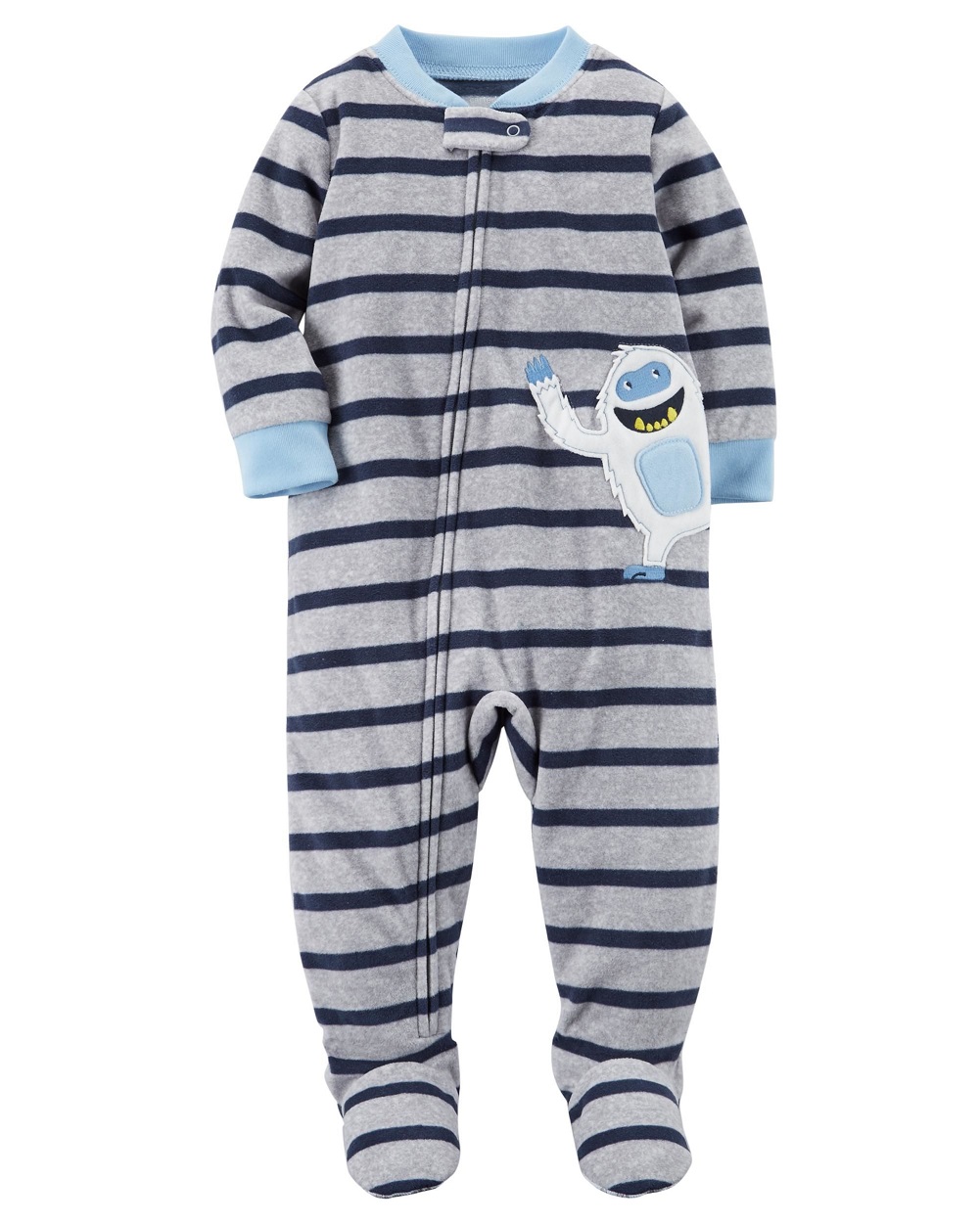baby boy fleece pajamas