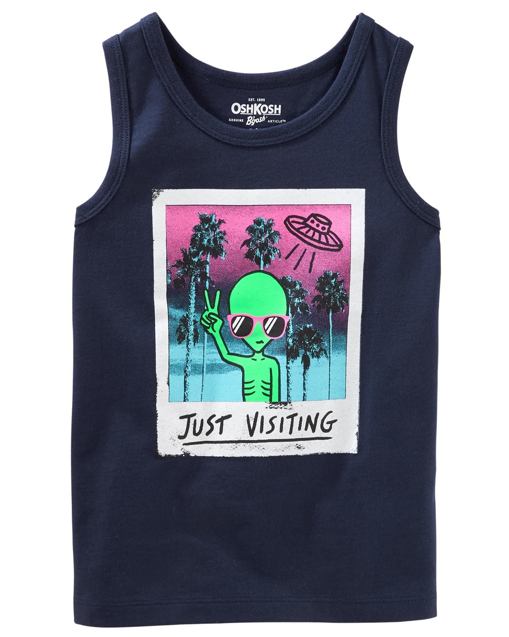 OshKosh BGosh Boys Originals Mix Kit Graphic Tank Whats up Dude