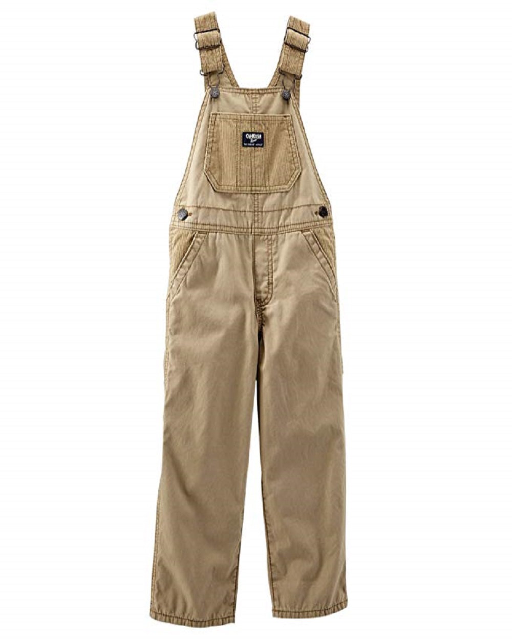 boys khaki overalls