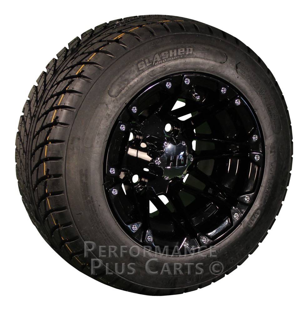 Low Car Payments >> HD3 10" Black Golf Cart Wheels with Low Profile Street Tire Package - Set of 4 | eBay Low Car Payments >> HD3 10" Black Golf Cart Wheels with Low Profile Street Tire Package - Set of 4 | eBay
