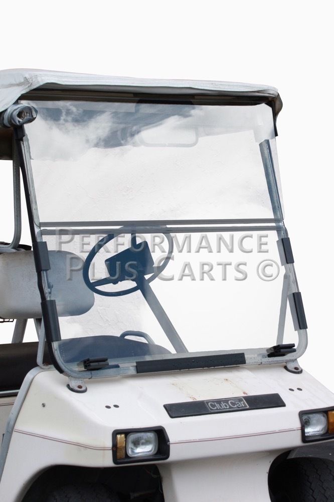 Clear Fold Down Golf Cart Windshield for Club Car DS 19822000.5 eBay