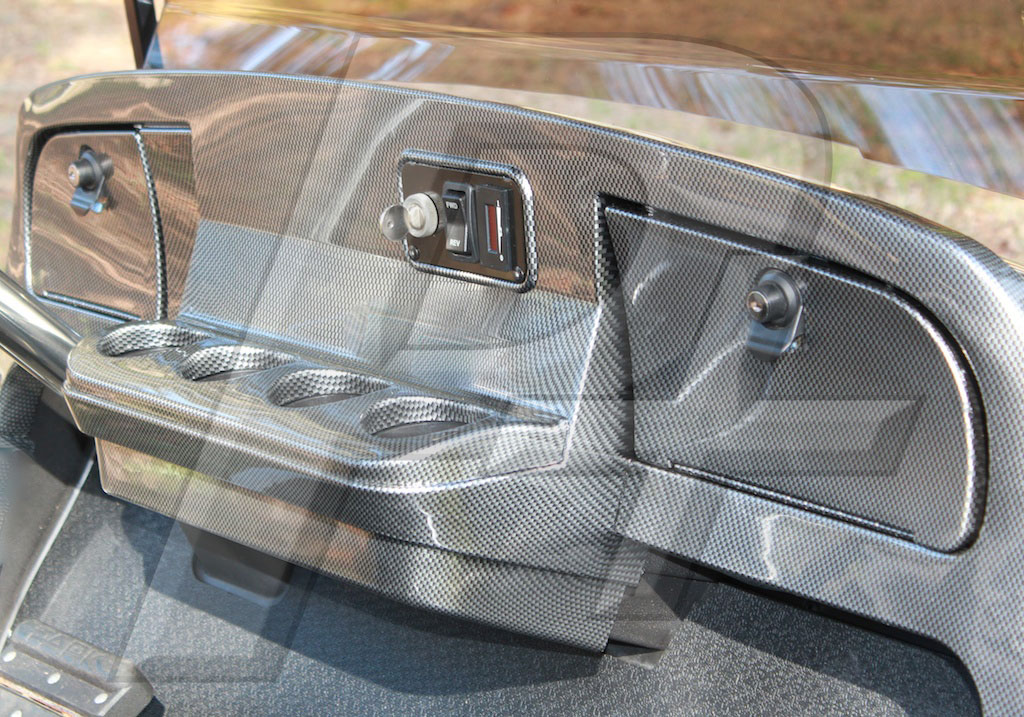 EZGO TXT Golf Cart Carbon Fiber Dash 1995 2013 Performance Plus Carts