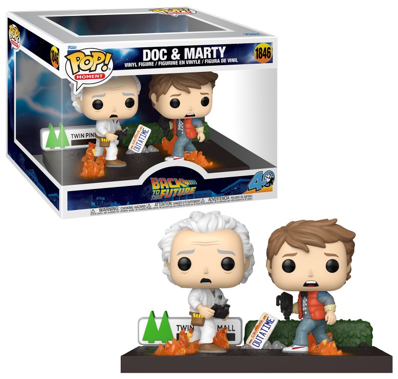 funko pop バックトゥーザフューチャー セット Doc & Marty (Back to the Future) Funko Pop! Moment
