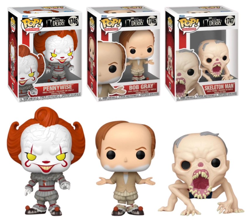 Funko POP TUBBZ IT ペニーワイズ 3個セット Welcome to Derry Funko Pop! Television Complete Set (3) | eBay