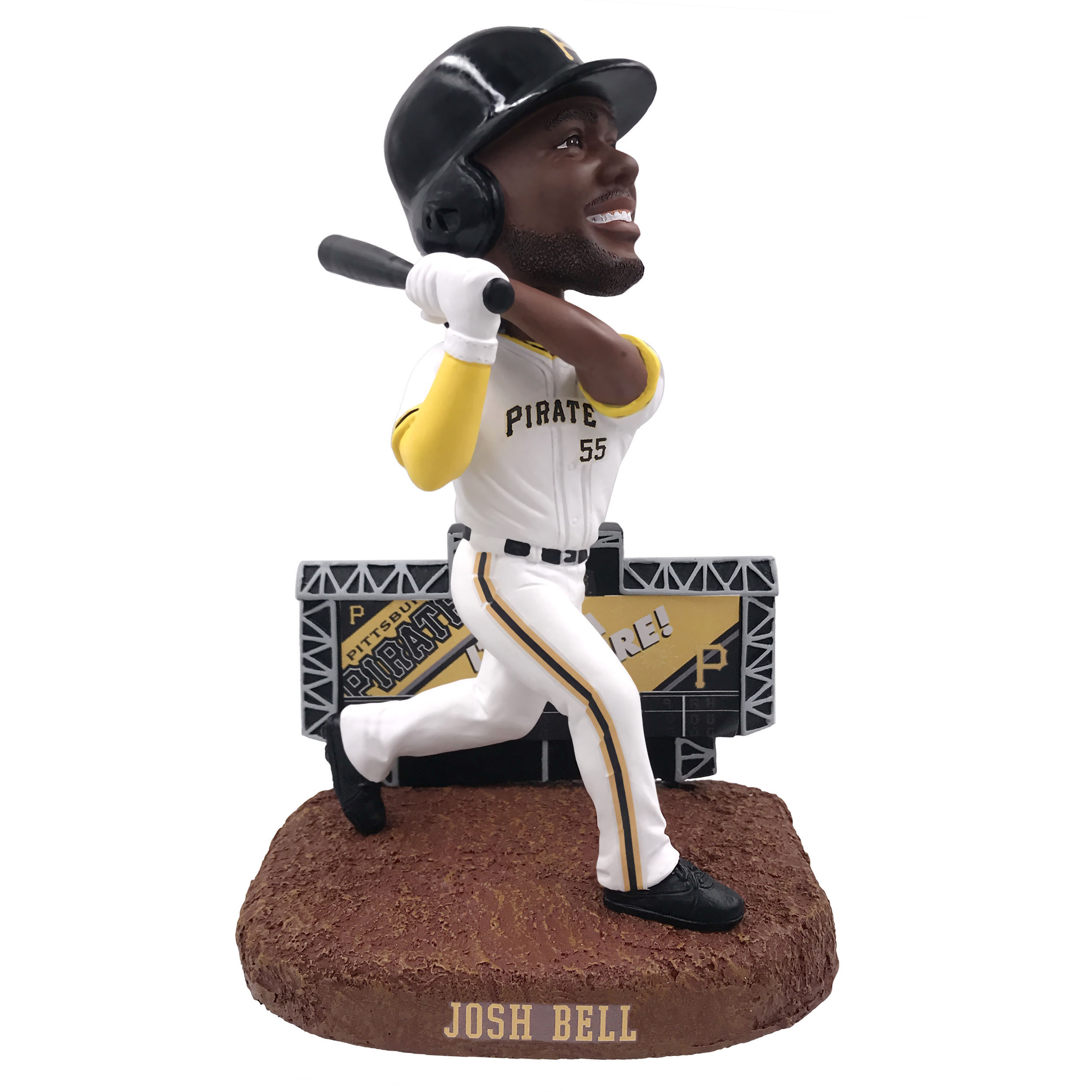 Josh Bell (Pittsburgh Pirates) 2020 MLB Scoreboard Bobblehead by Foco