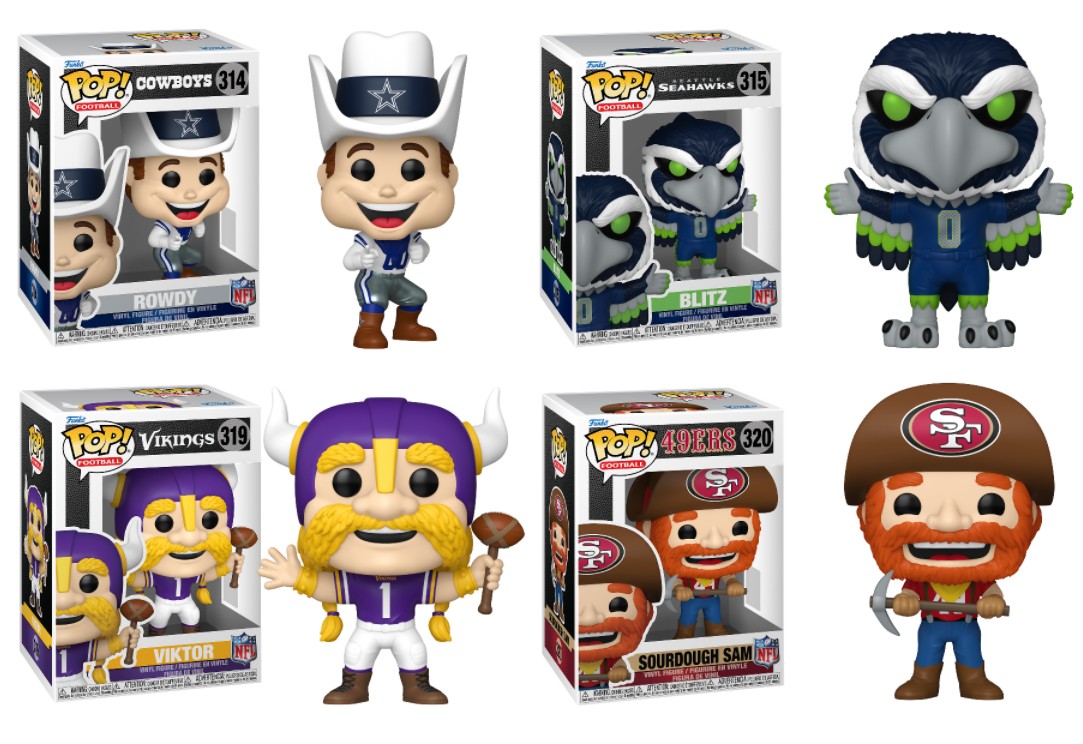 NFL Funko Pop! Mascots Complete Set (4) | eBay