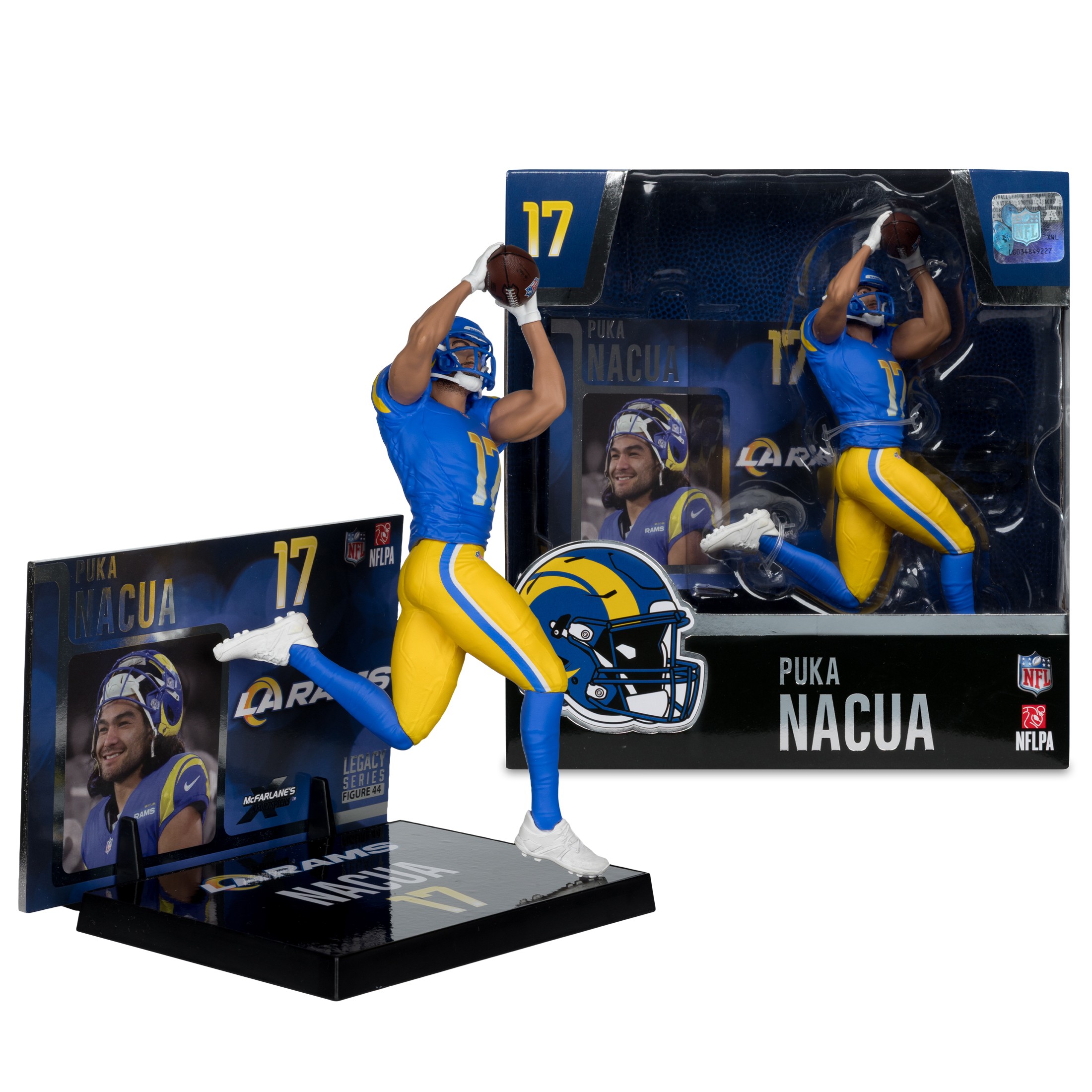NFL ヘッドライナーズ フィギュア 7体セット ダラスカウボーイズ Puka Nacua (Los Angeles Rams) NFL 7