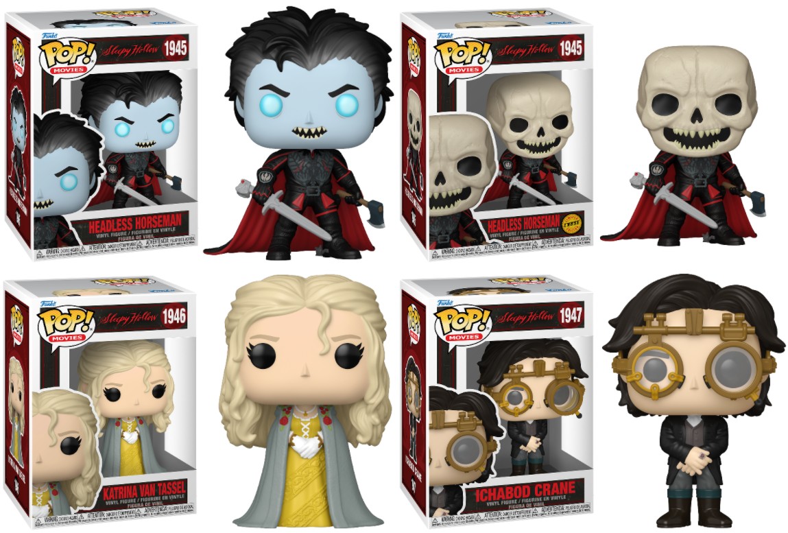 スリーピーホロウ Funko POP 4種 Sleepy Hollow Funko Pop! Movies Complete Set (4) w/CHASE | eBay