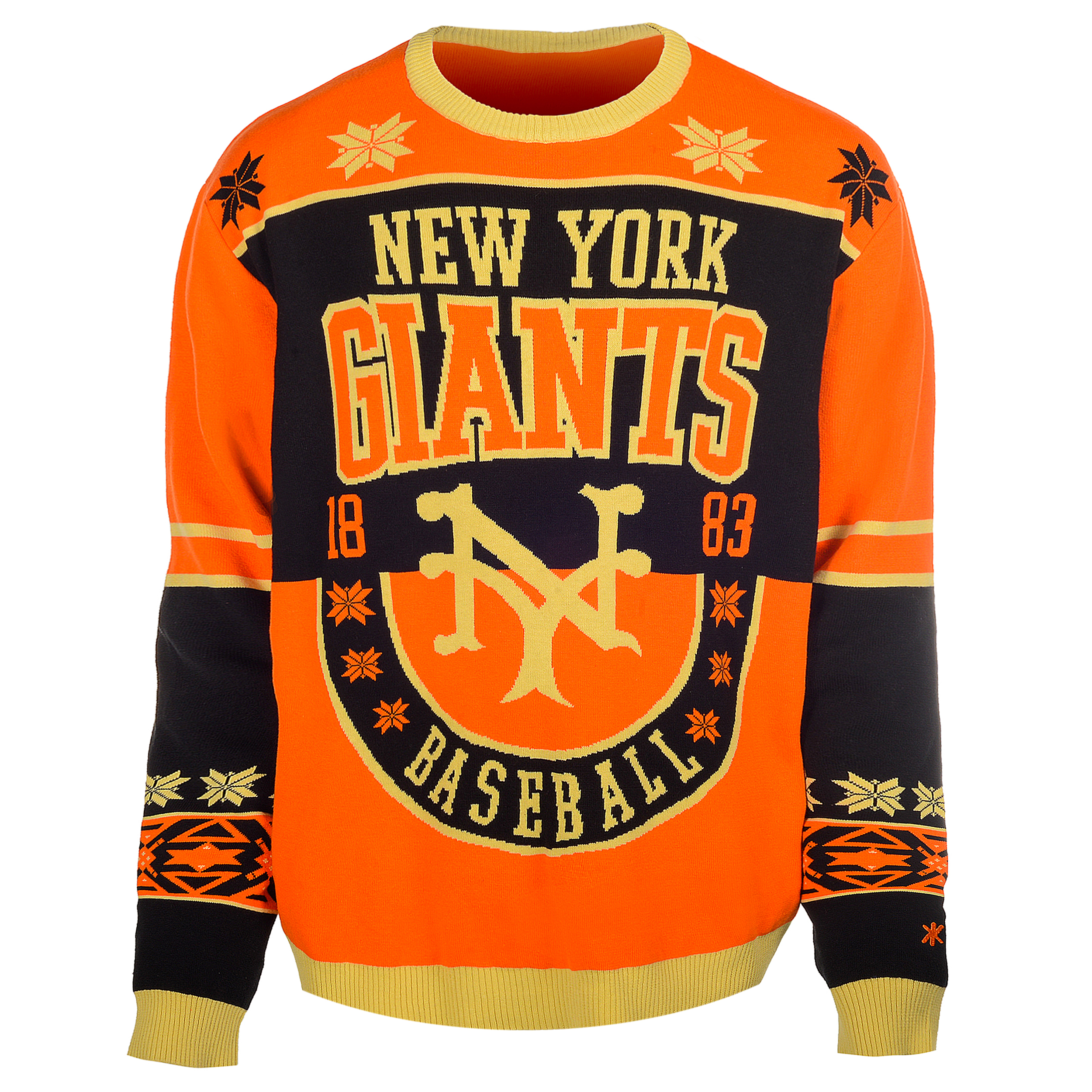 New York Giants MLB (San Francisco Giants) Cotton Retro Sweater | eBay