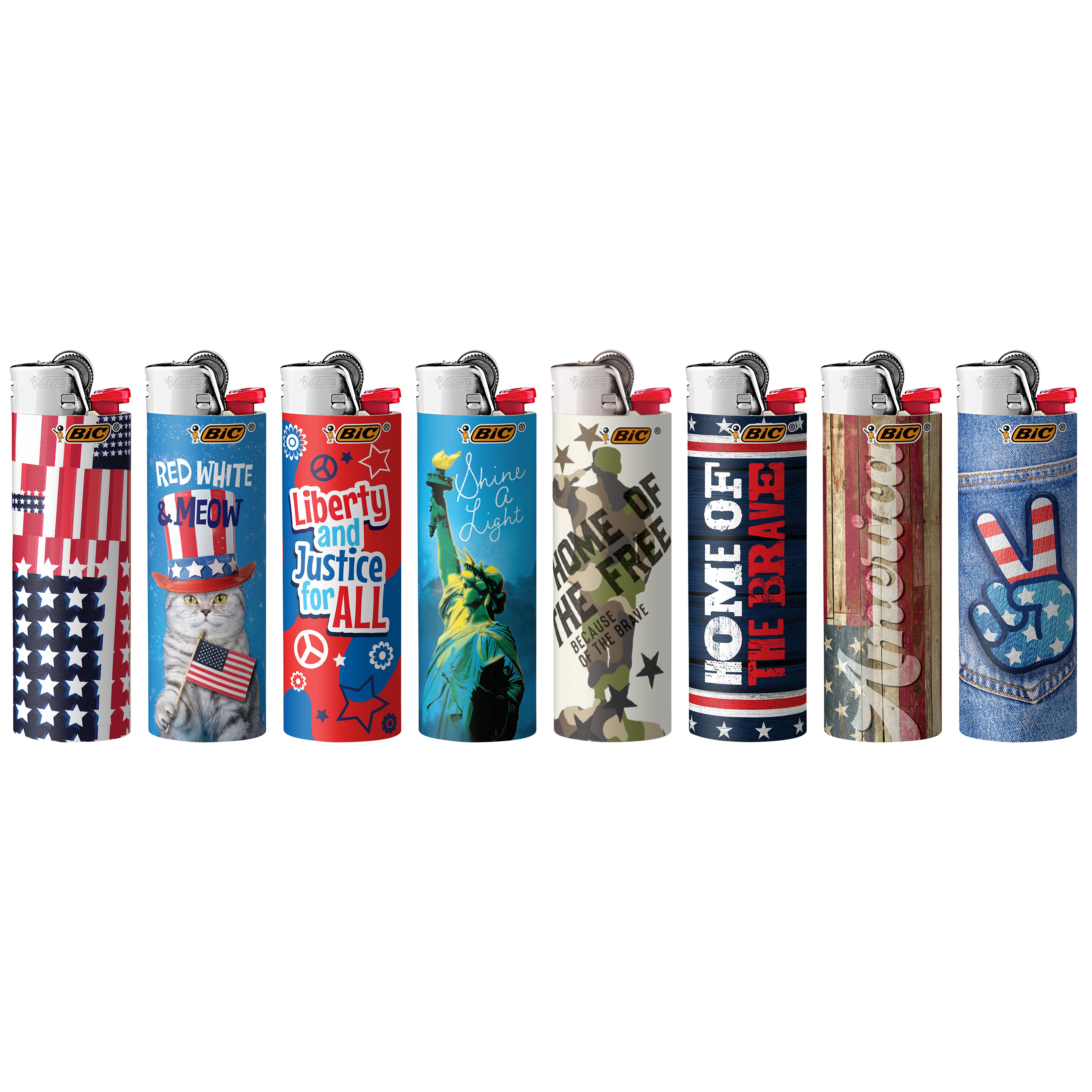 BIC Special Edition Series Lighters, Set of 8 Lighters | eBay