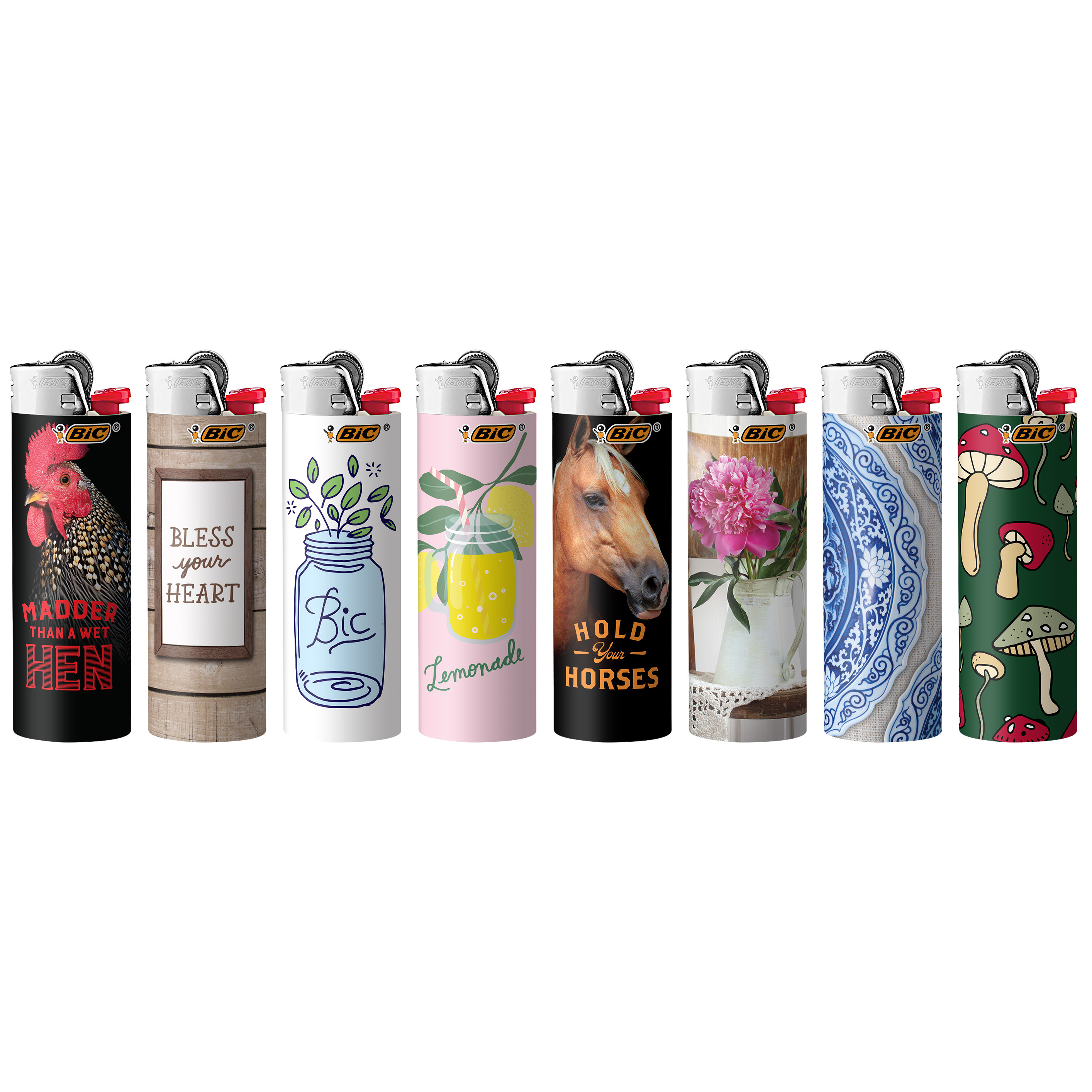 BIC Special Edition Series Lighters, Set of 8 Lighters | eBay