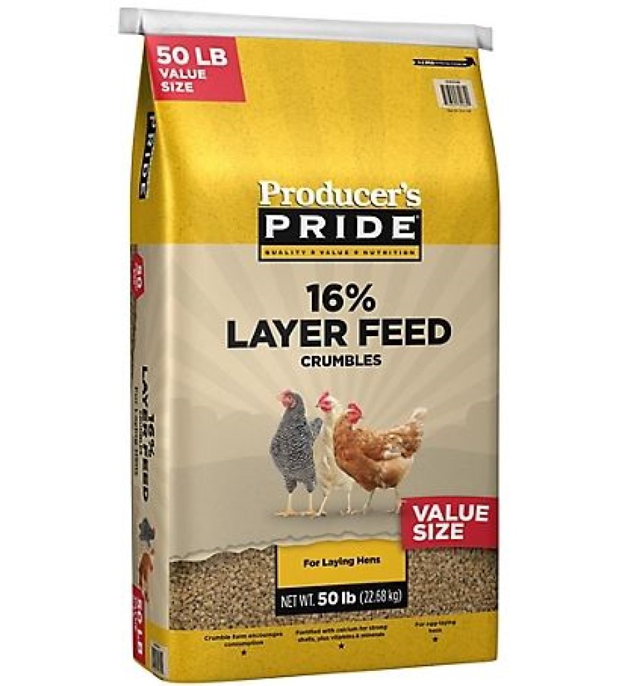 Producer's Pride 3005655-306 16% Layer Crumbles Chicken