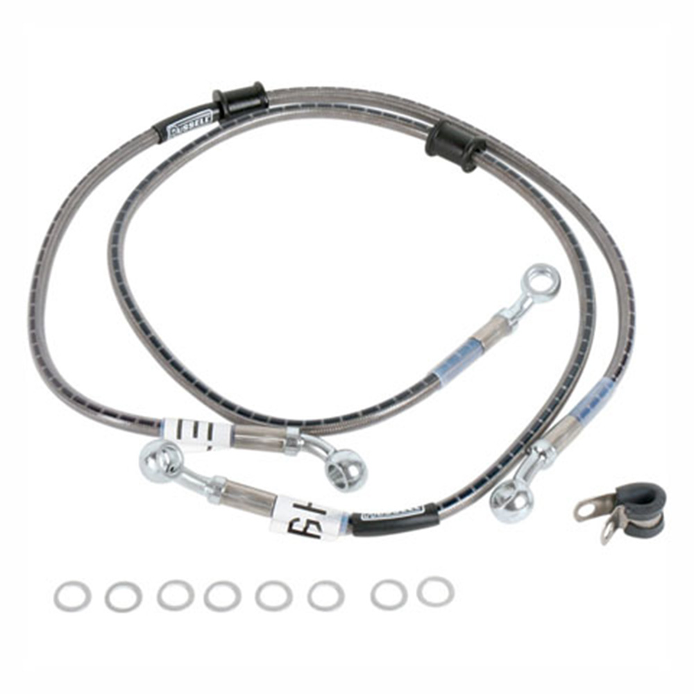 Edelbrock R08369 Front Brake Line Kit Fits Kawasaki 07-08 ZX-14