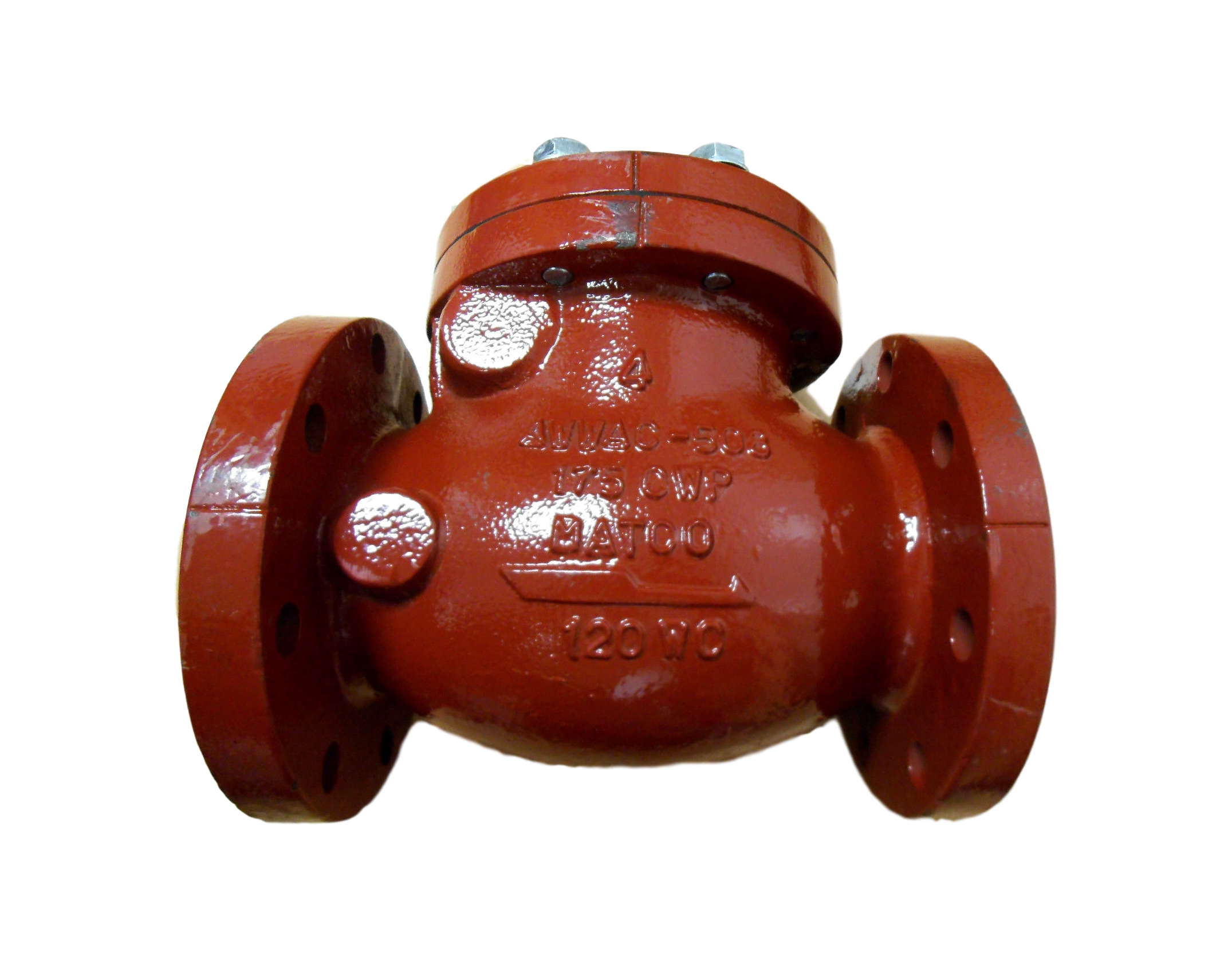 Matco AWWAC508 Cast Iron Flange Swing Check Valve Assy Series 8700 10K PSI