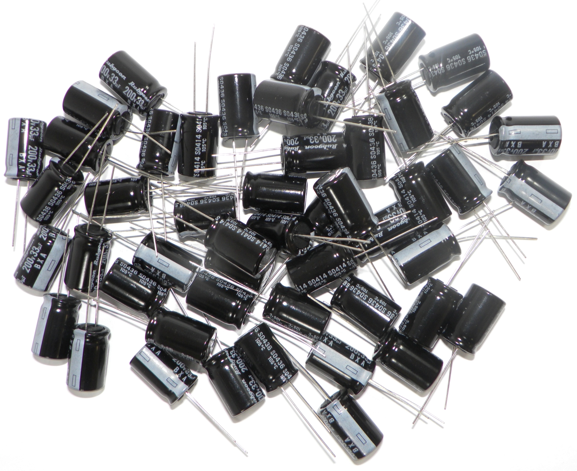 10pcs 33uF 35V Rubycon MH7 6.3x7mm 35V33uF Miniature Electrolytic Capacitor
