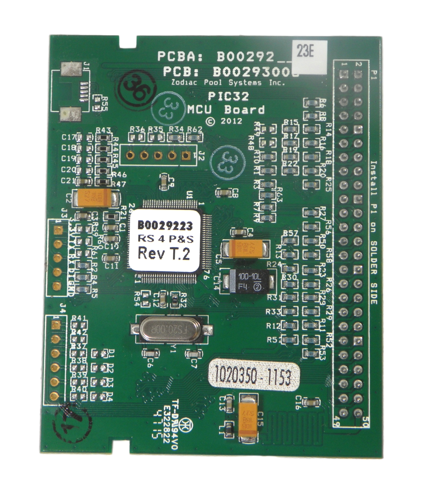 Jandy R0466803 CPU PCB Replacement Rev T.2 Or Higher for Aqualink