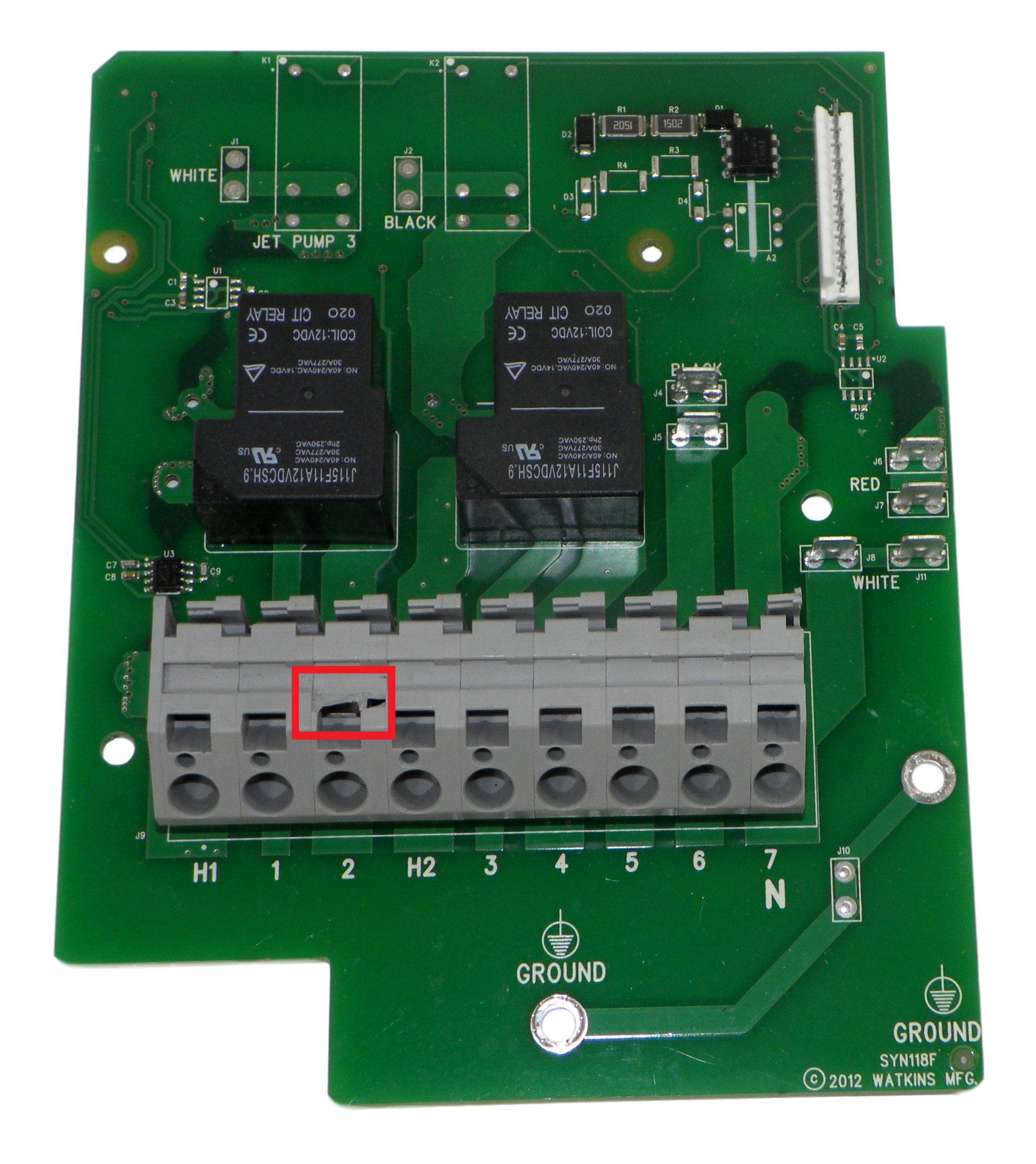 Watkins Hot Spring 76858 Heater Relay Board for Watkins IQ 2020 (New Other) 743161473497 eBay