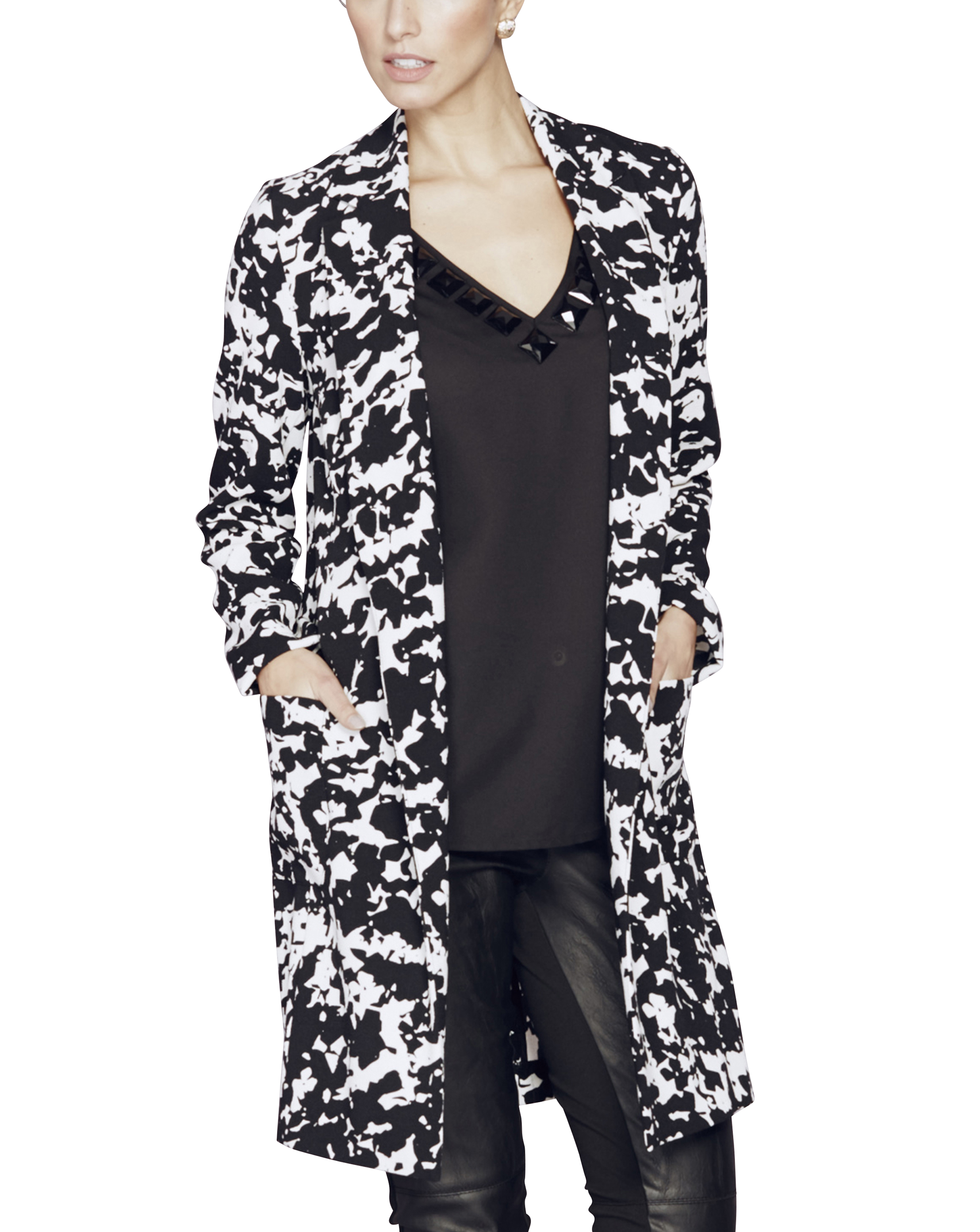 Womens Crepe Tailored Jacket JD Williams
