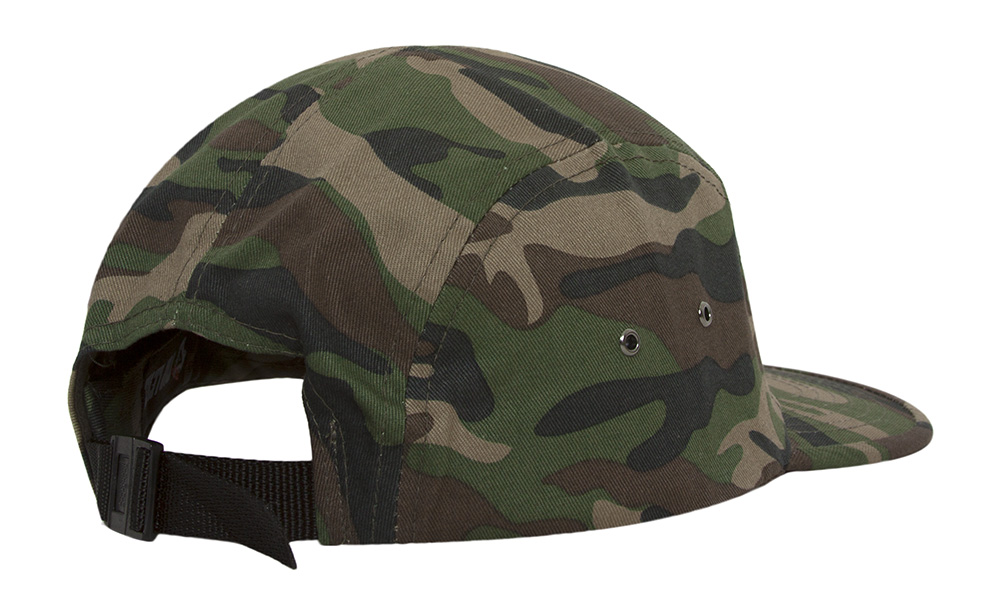 Gorra de cinco paneles de algodón con estampado de sombreros Top - Imagen 9 de 9