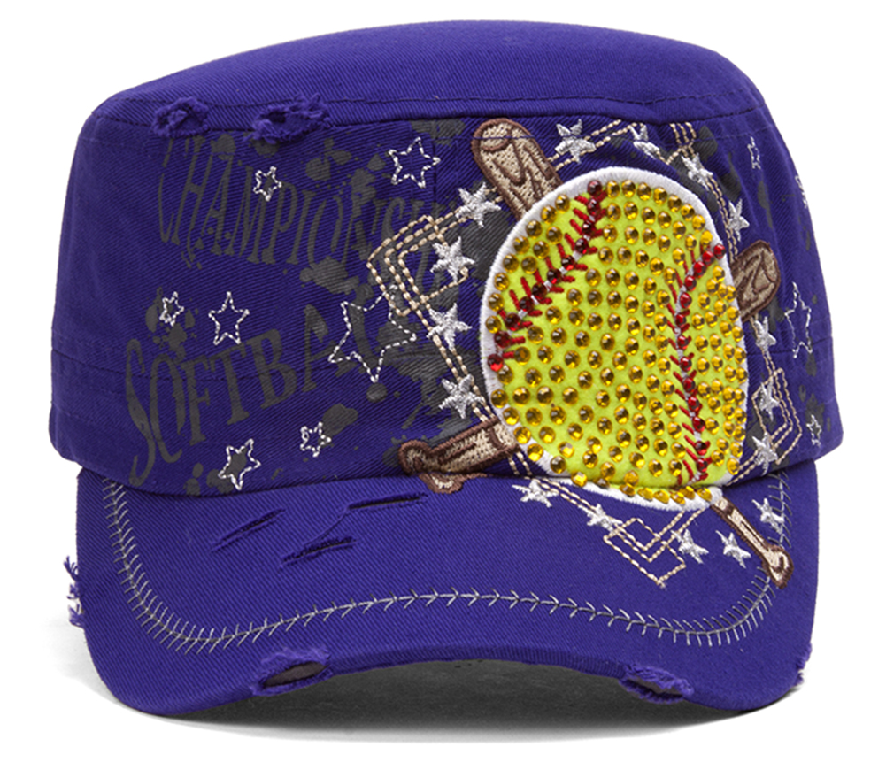 TopHeadwear Championship Softball Distressed Cadet Cap eBay