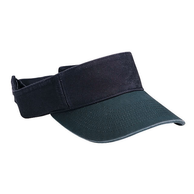 Youth Cotton Twill Washed Visor - Picture 8 of 12