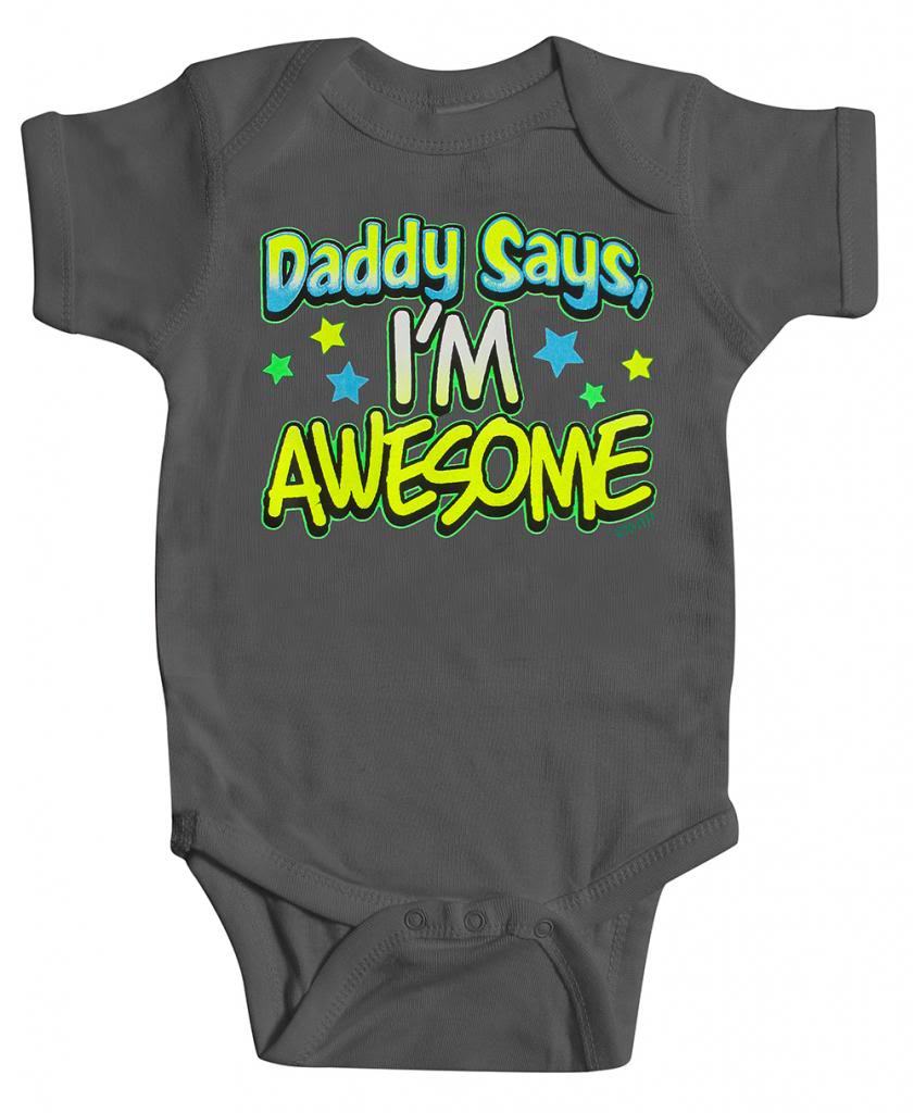 Body para niños pequeños "Papá dice, soy impresionante" - Imagen 8 de 21