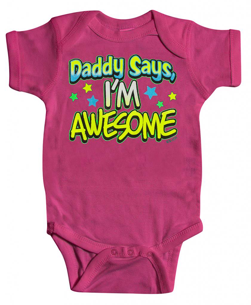 Body para niños pequeños "Papá dice, soy impresionante" - Imagen 9 de 21