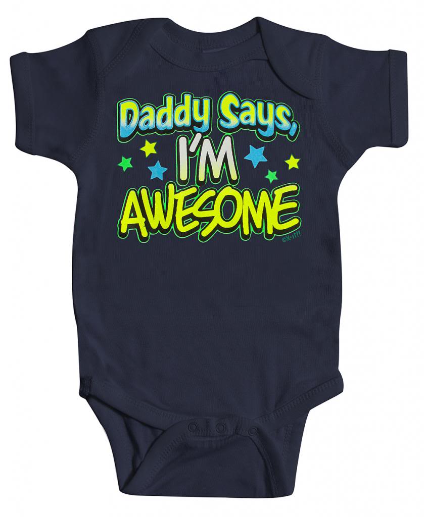 Body para niños pequeños "Papá dice, soy impresionante" - Imagen 13 de 21