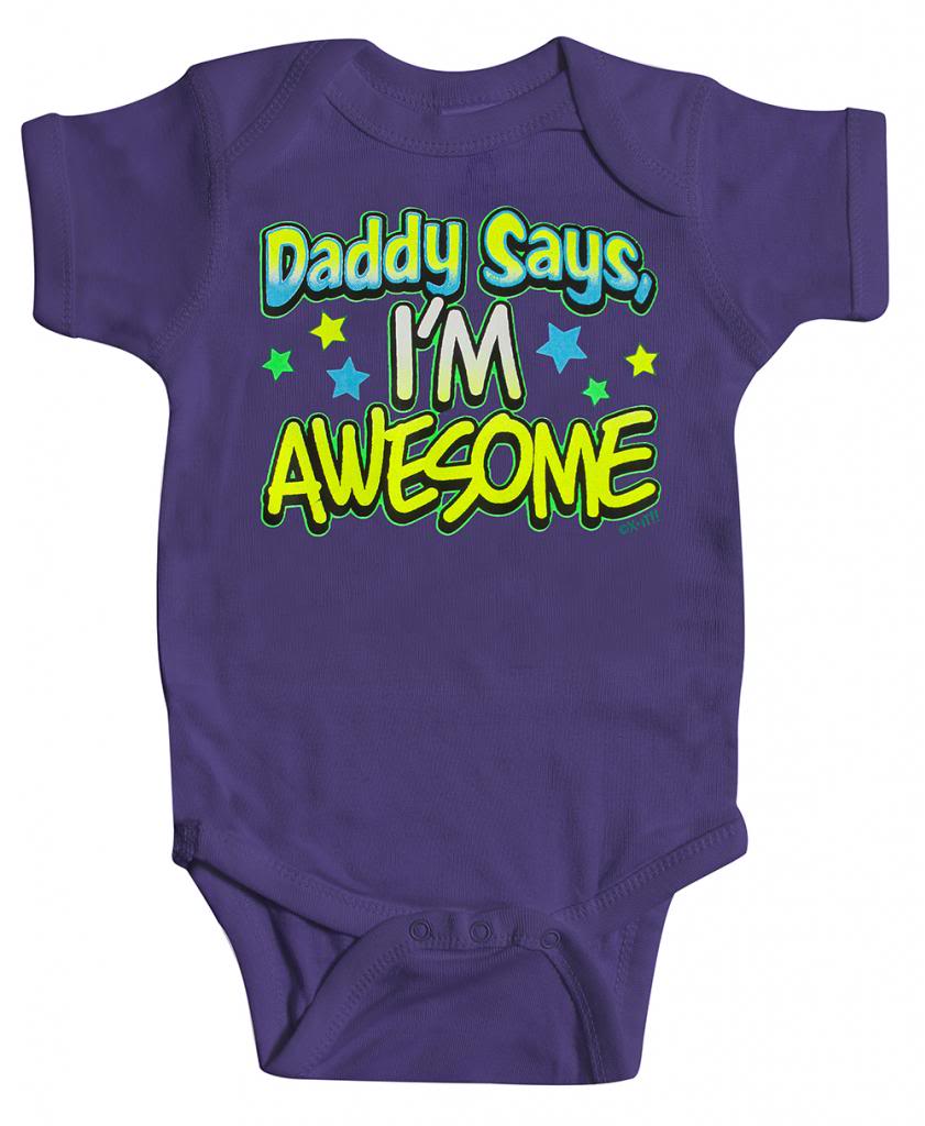 Body para niños pequeños "Papá dice, soy impresionante" - Imagen 15 de 21