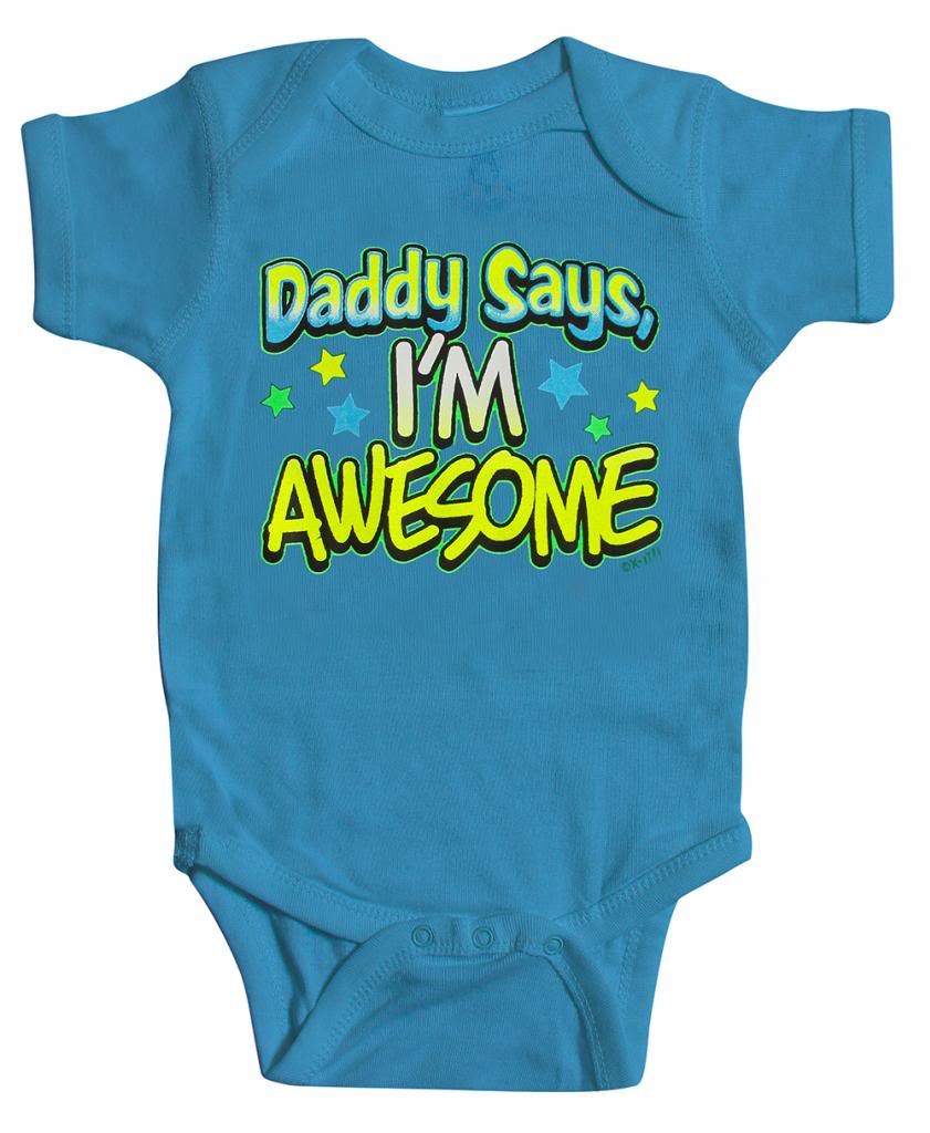 Body para niños pequeños "Papá dice, soy impresionante" - Imagen 19 de 21
