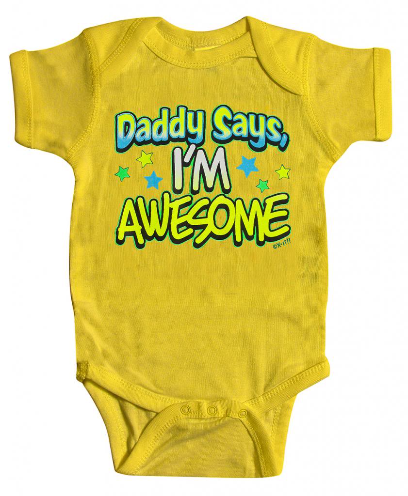 Body para niños pequeños "Papá dice, soy impresionante" - Imagen 21 de 21