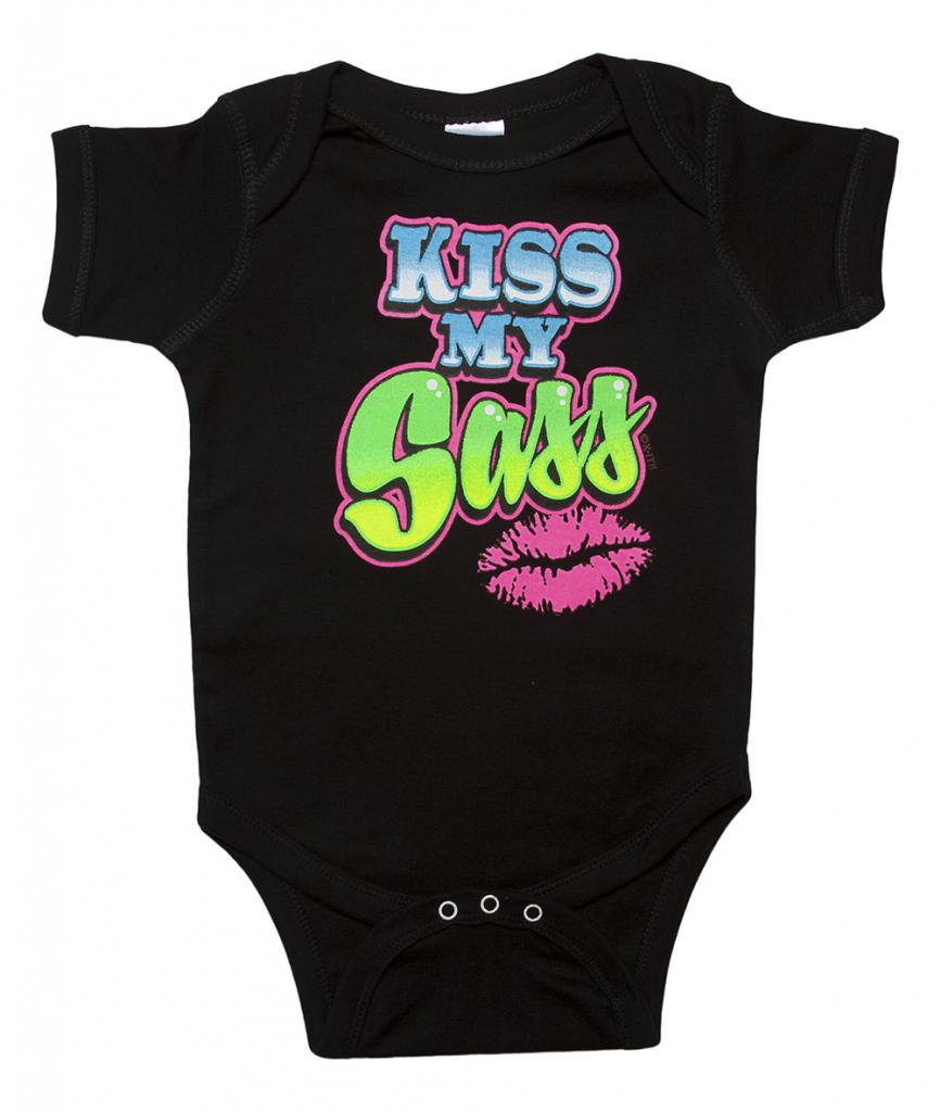 Body bebé "Kiss My Sass" (varios colores) - Imagen 4 de 17