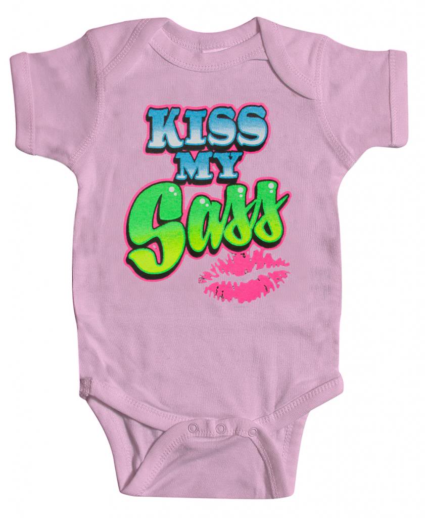 Body bebé "Kiss My Sass" (varios colores) - Imagen 11 de 17