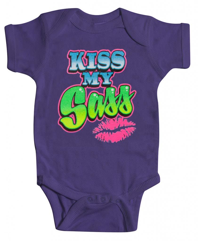 Body bebé "Kiss My Sass" (varios colores) - Imagen 12 de 17