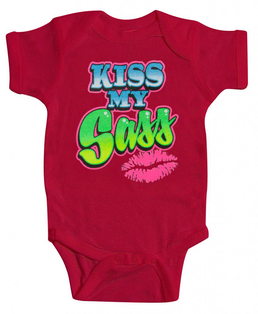 Body bebé "Kiss My Sass" (varios colores) - Imagen 14 de 17