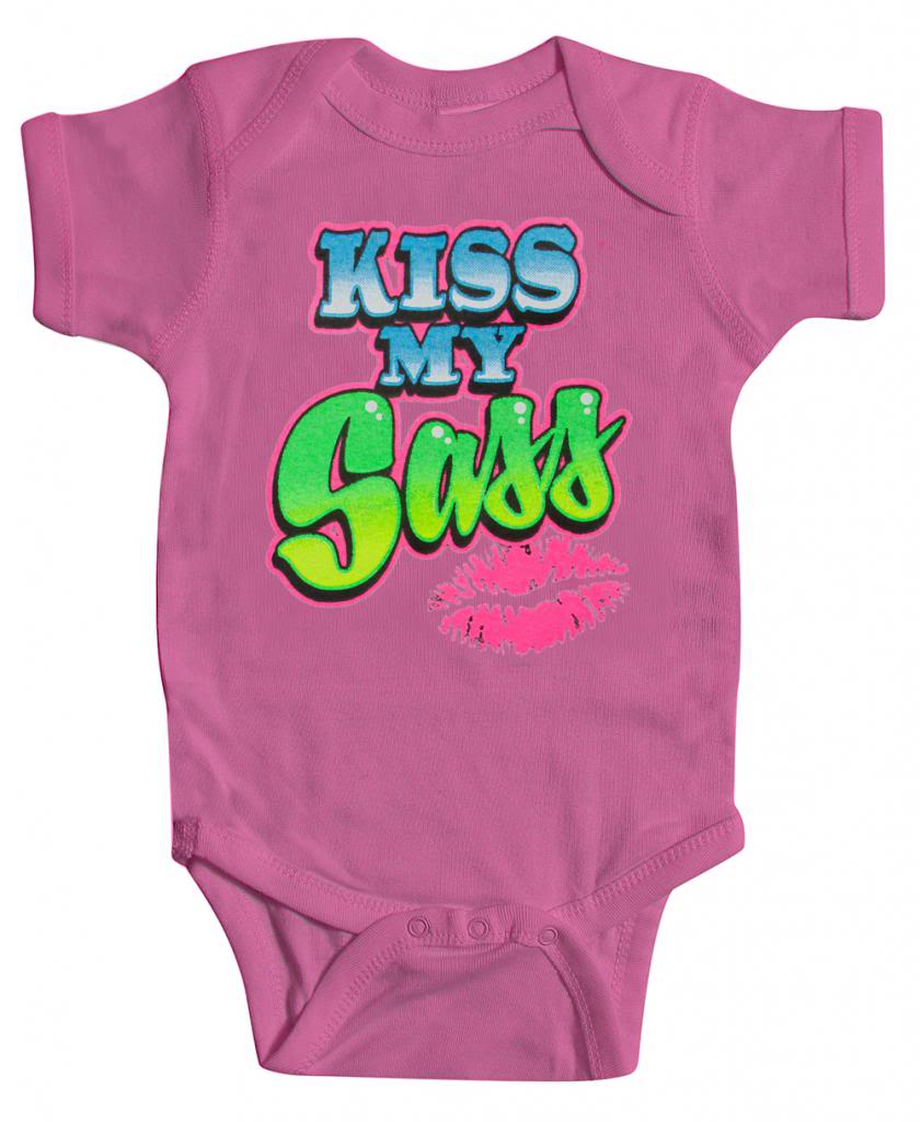 Body bebé "Kiss My Sass" (varios colores) - Imagen 13 de 17