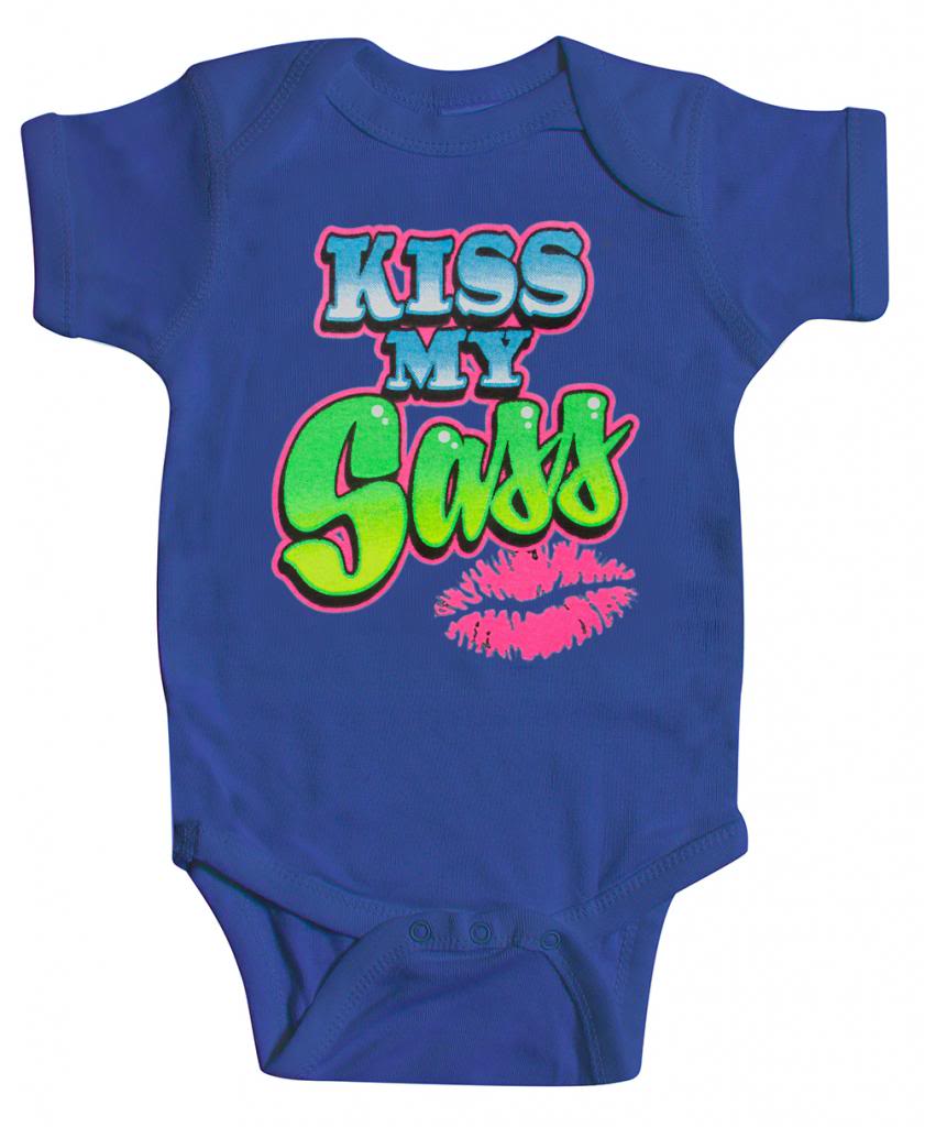 Body bebé "Kiss My Sass" (varios colores) - Imagen 15 de 17