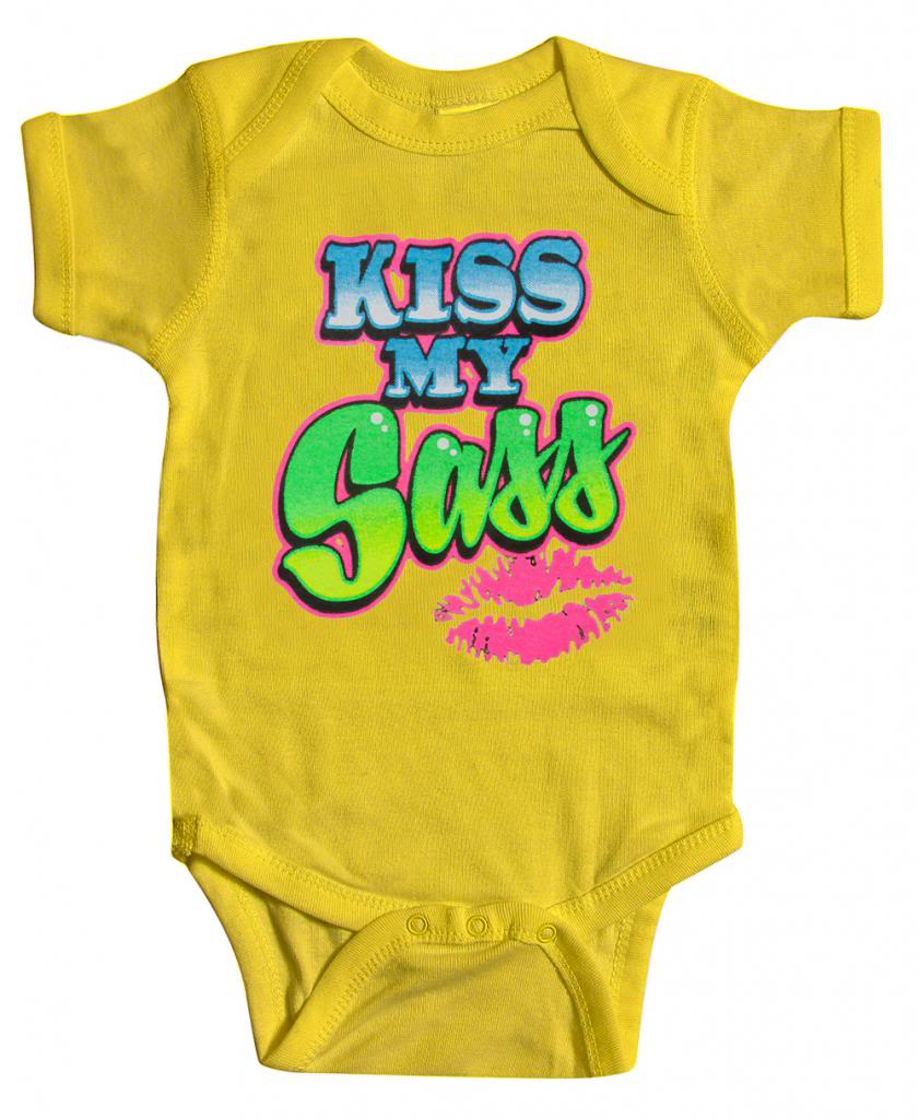 Body bebé "Kiss My Sass" (varios colores) - Imagen 17 de 17