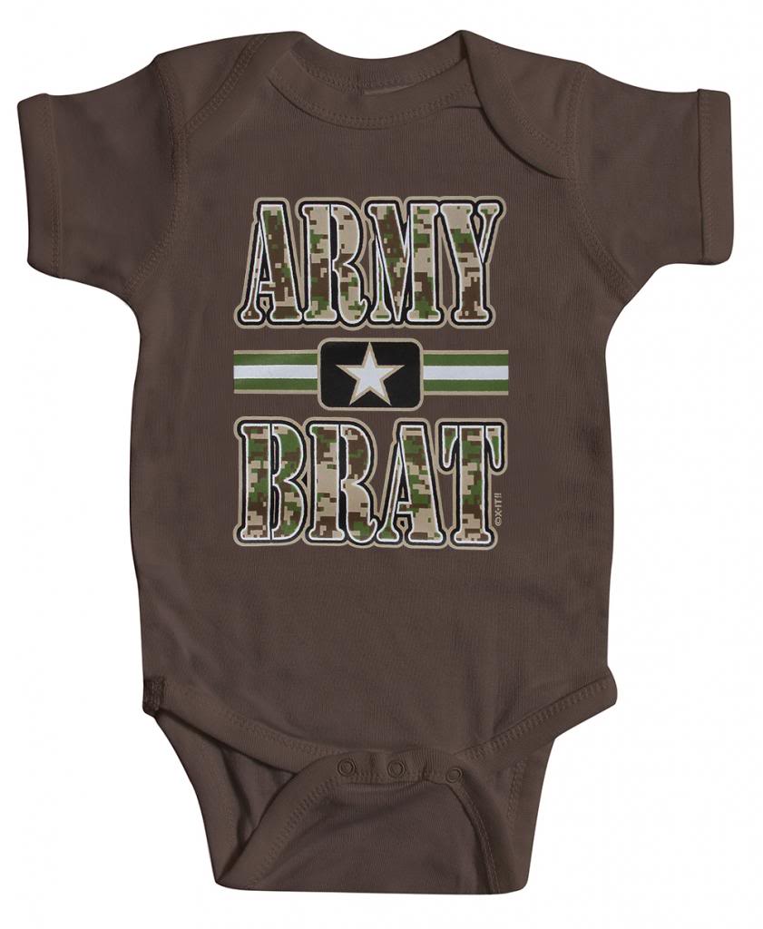 Body Brat para niños pequeños del ejército - Imagen 4 de 16