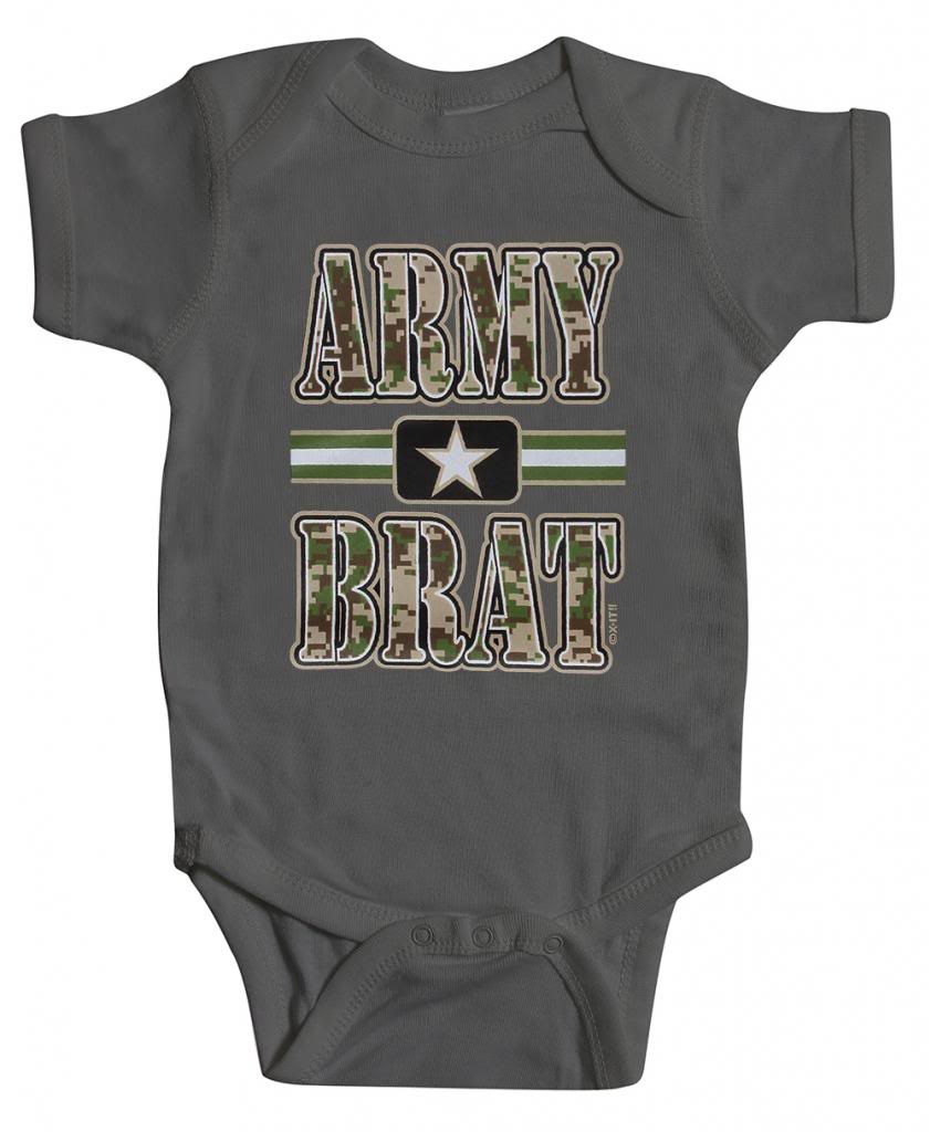 Body Brat para niños pequeños del ejército - Imagen 5 de 16