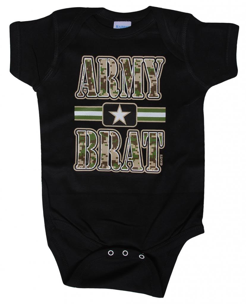 Body Brat para niños pequeños del ejército - Imagen 3 de 16